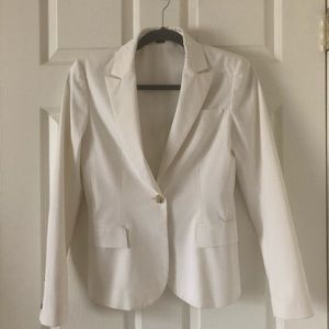 Theory White Blazer